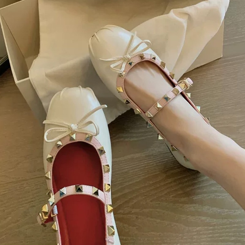 Ballet Flat Women - Women Mary Jane Flats Ladies Bow