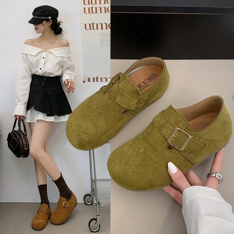 Women'S Shoes Toms - Women Suede Closed Back Birken Shoes