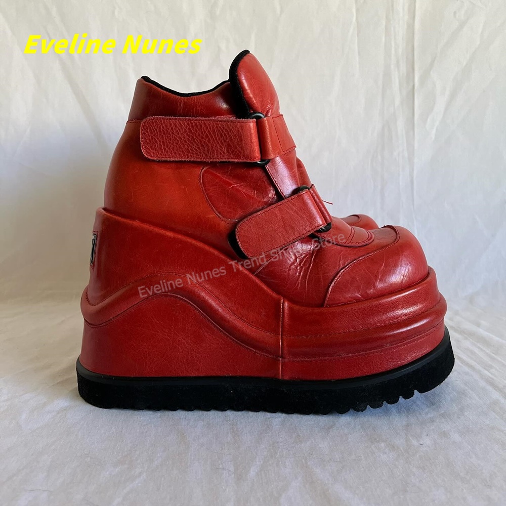 Y2K Gothic Red Wedge Platform  - đánh giá và giá Women'S Shoes Red Bottoms