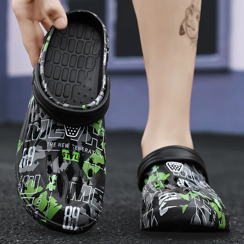 Plus Size New Men's Slippers S - đánh giá và giá Croc Style Clog