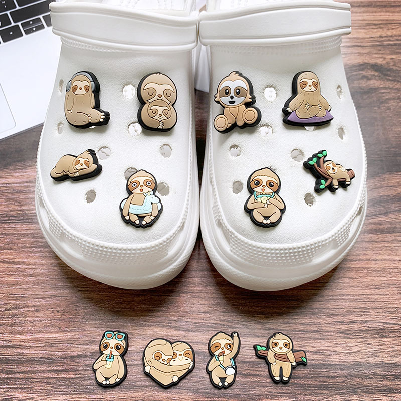 New Arrivals Cute Sloth Shoe C - đánh giá và giá Croc Style Clog