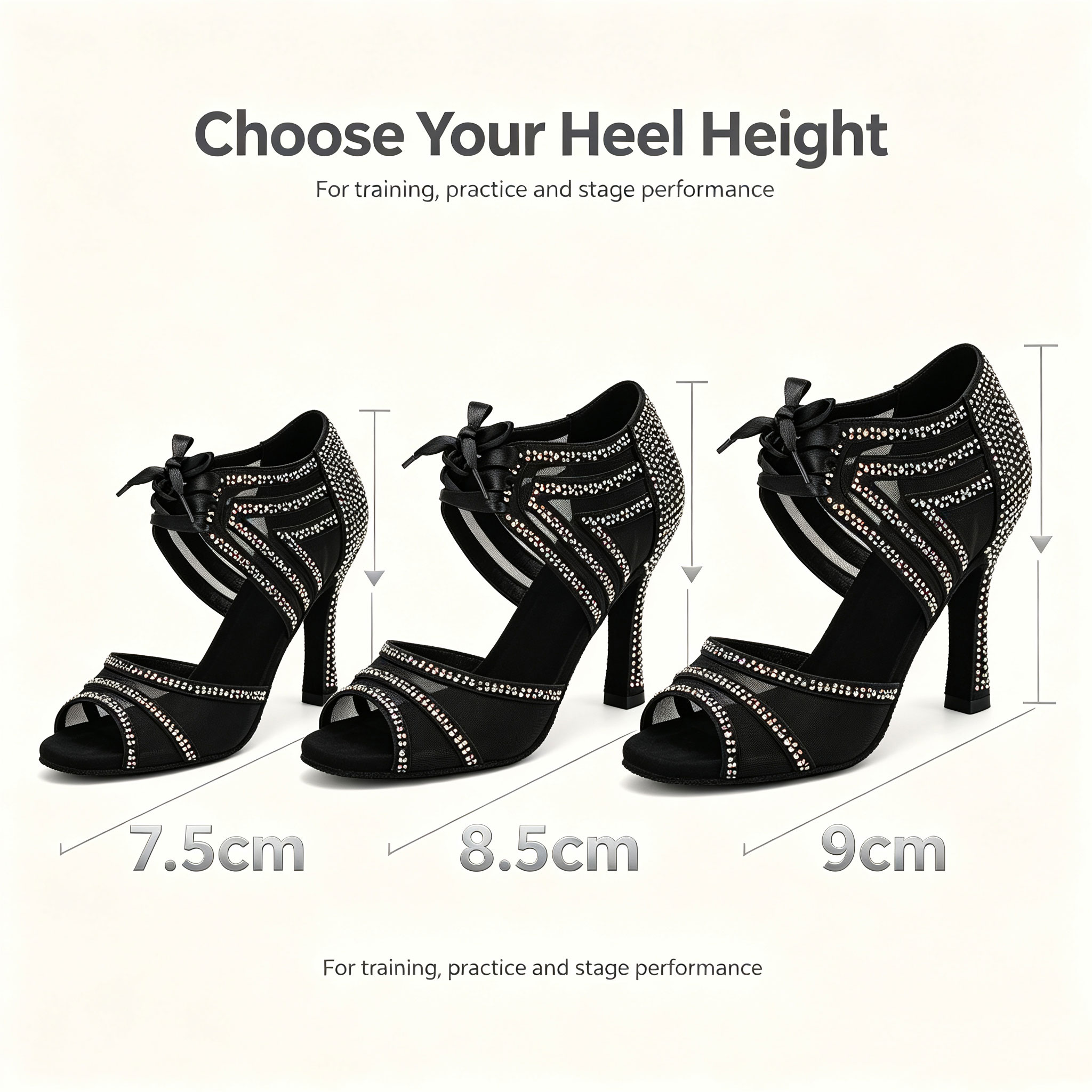 Ladies Latin Salsa Dance Shoes - đánh giá và giá Strappy Heeled Sandals