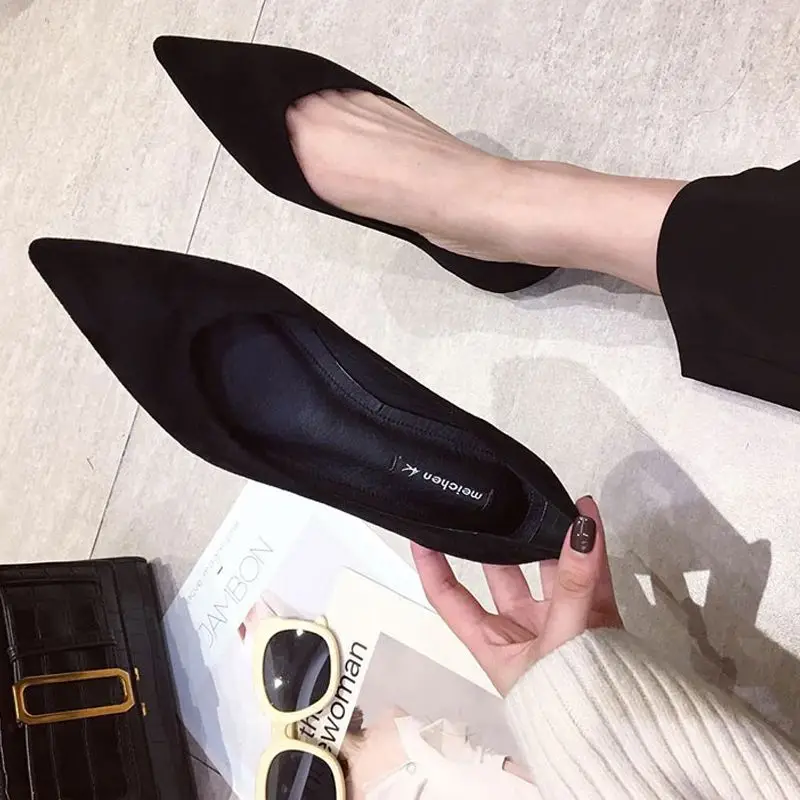Pointed Toe Low Heel Elegant N - đánh giá và giá Women Shoes Quick Delivery