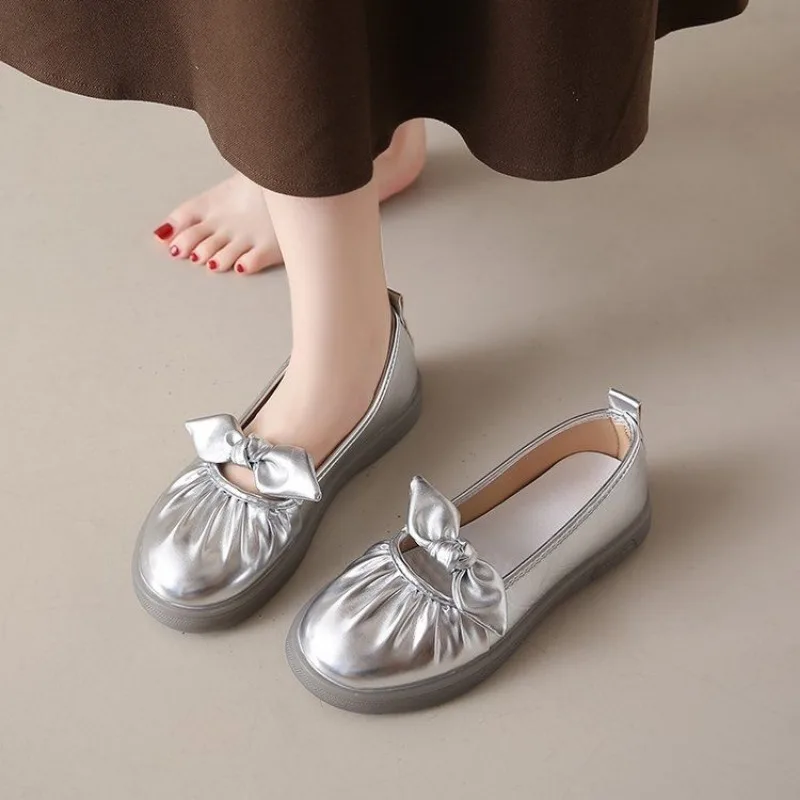 Low Heel Elegant With Bow Shoe - đánh giá và giá Women Shoes Quick Delivery