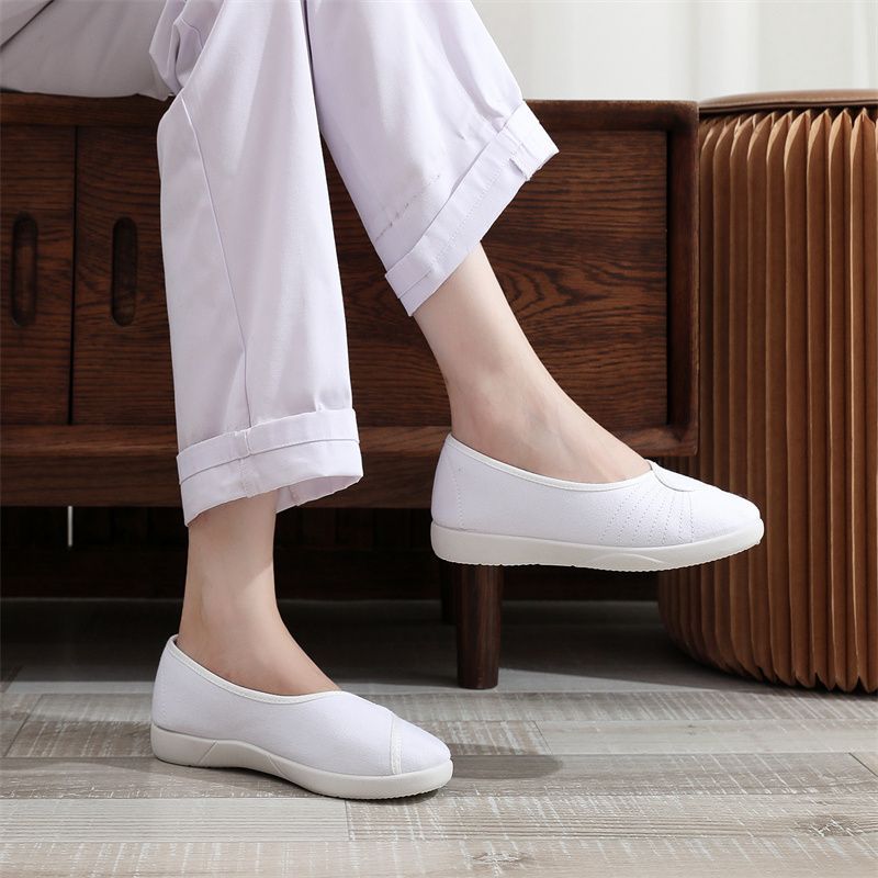 Soft Cloth Work Shoes Women Wh - đánh giá và giá Women'S Shoes For Standing All Day
