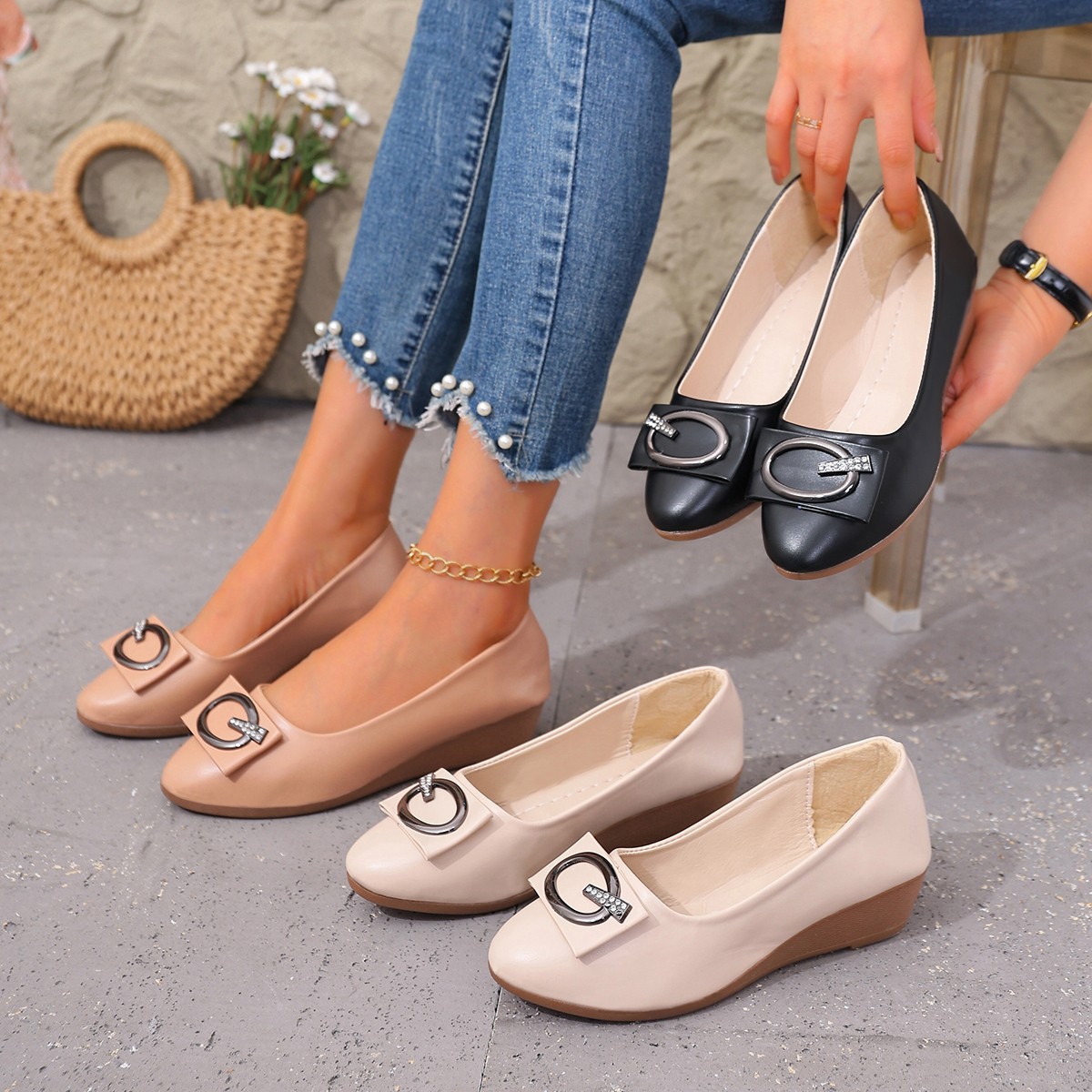 Luxury Brand Women's Rhineston - đánh giá và giá Women Shoes Quick Delivery