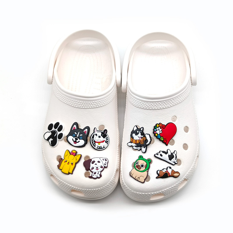 Cute Dog Shoe Charms for Crocs - đánh giá và giá Croc Style Clog