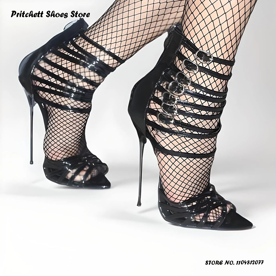 Women's Patent Leather Strappy - đánh giá và giá Strappy Heeled Sandals