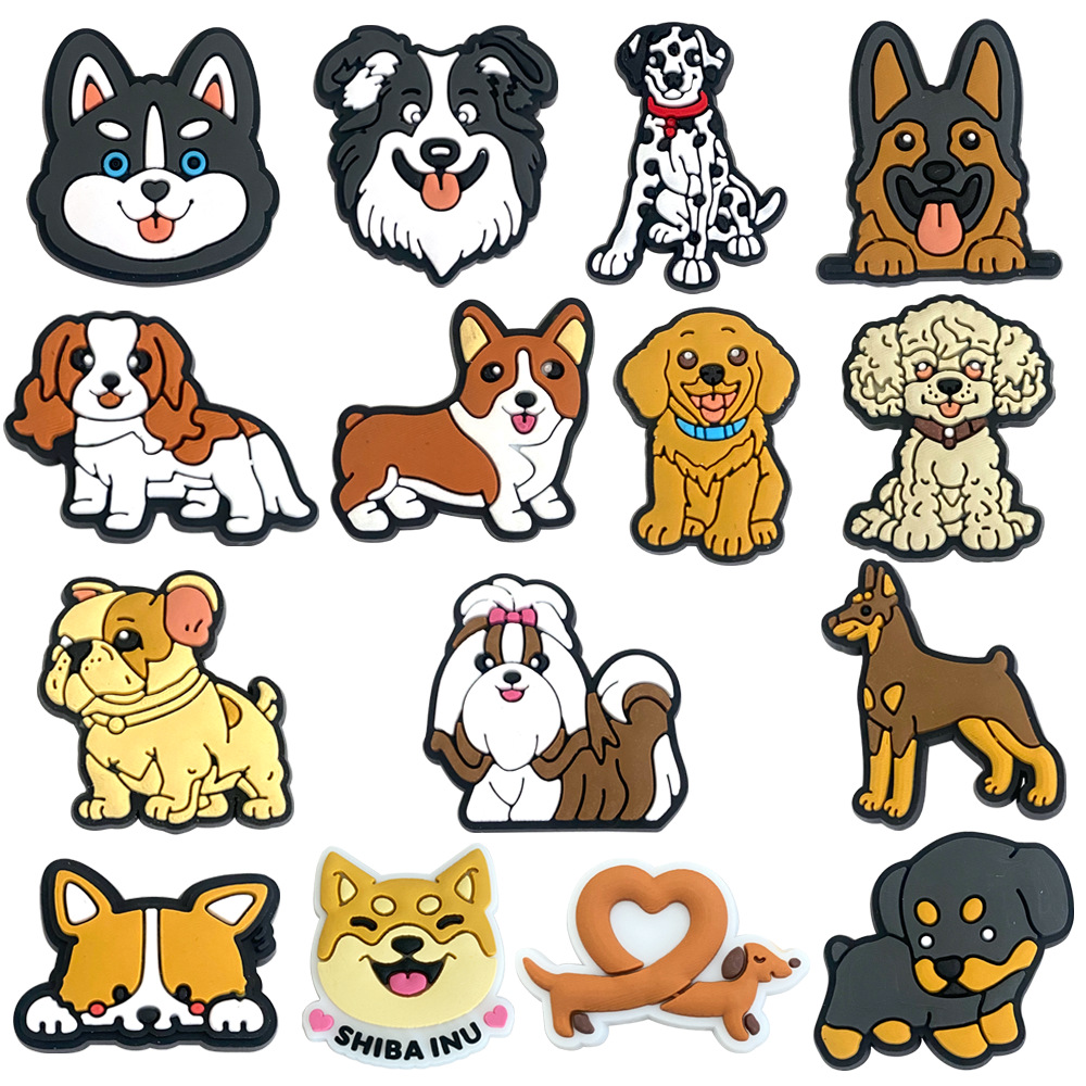 Animals Dog Shoe Charms Pin fo - đánh giá và giá Croc Style Clog