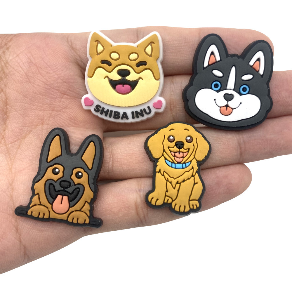 Animals Dog Shoe Charms Pin fo - đánh giá và giá Croc Style Clog