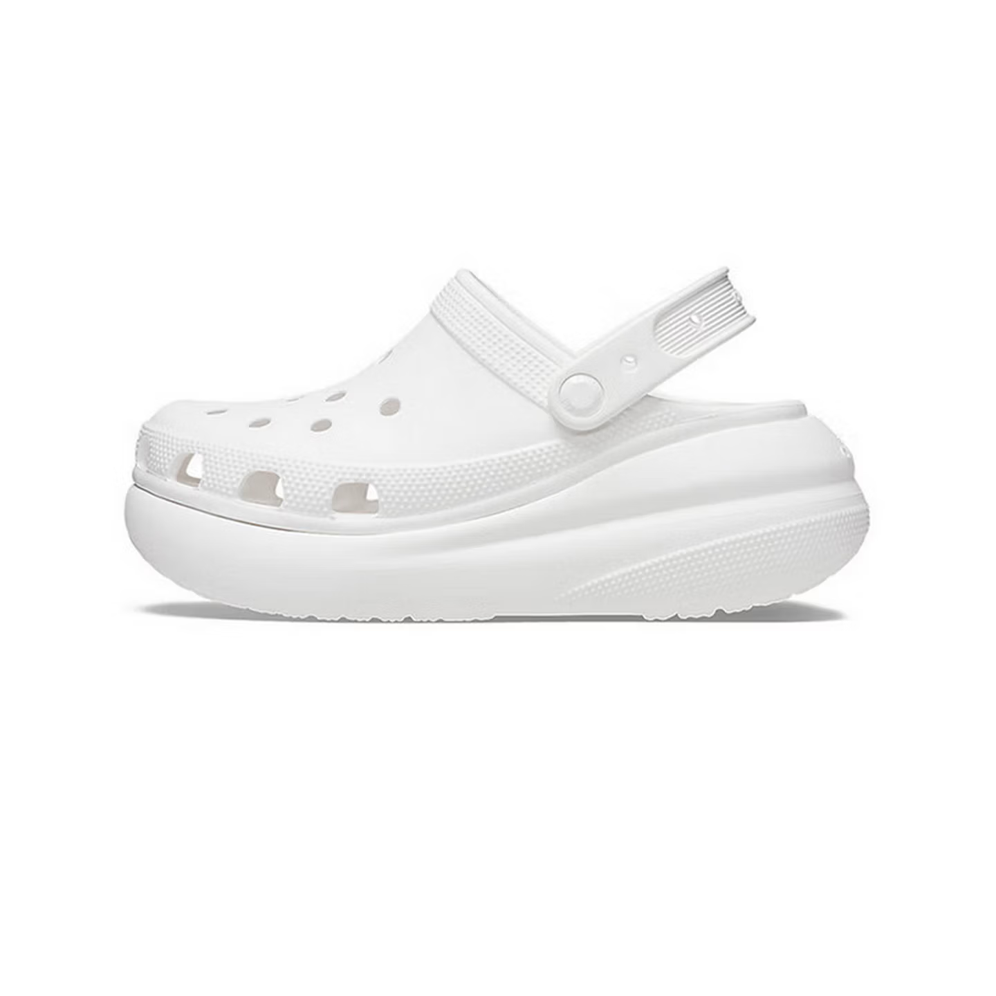 Crocs Classic Crush Clog White - đánh giá và giá Croc Style Clog