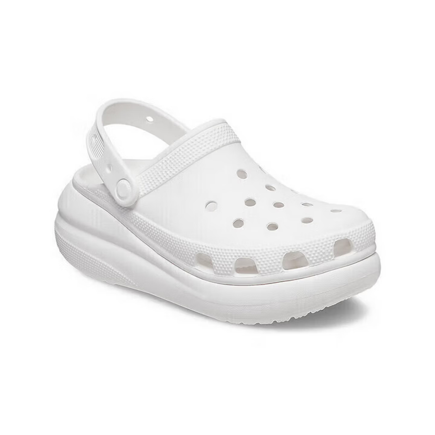 Crocs Classic Crush Clog White - đánh giá và giá Croc Style Clog