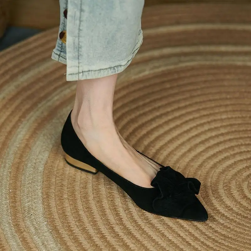 Luxury Leather Casual Shoes Fo - đánh giá và giá Women Shoes Quick Delivery