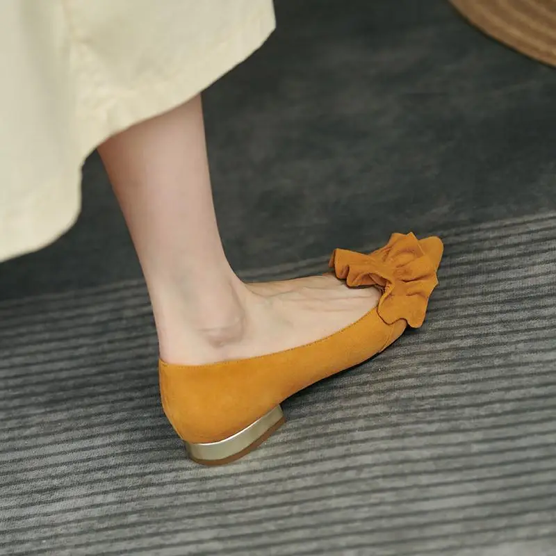 Luxury Leather Casual Shoes Fo - đánh giá và giá Women Shoes Quick Delivery