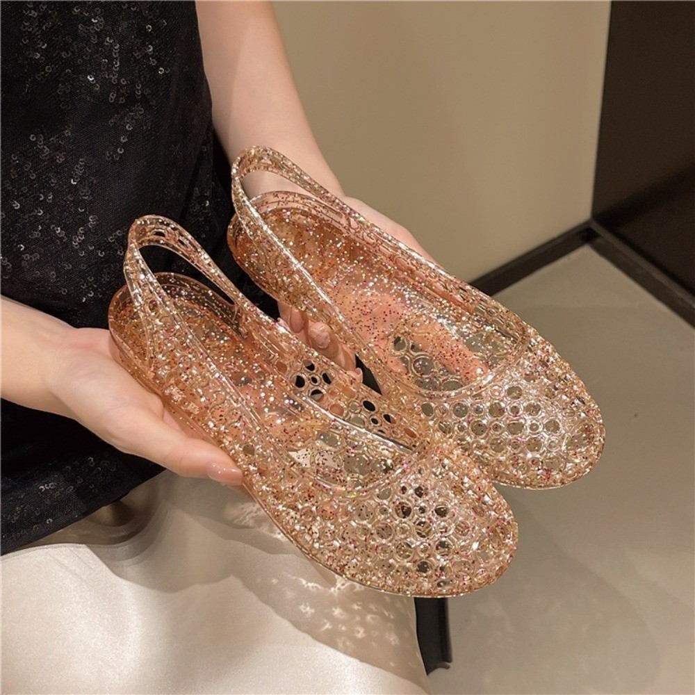 Crystal Transparent Sandals Fo - đánh giá và giá Jelly Sandal Women
